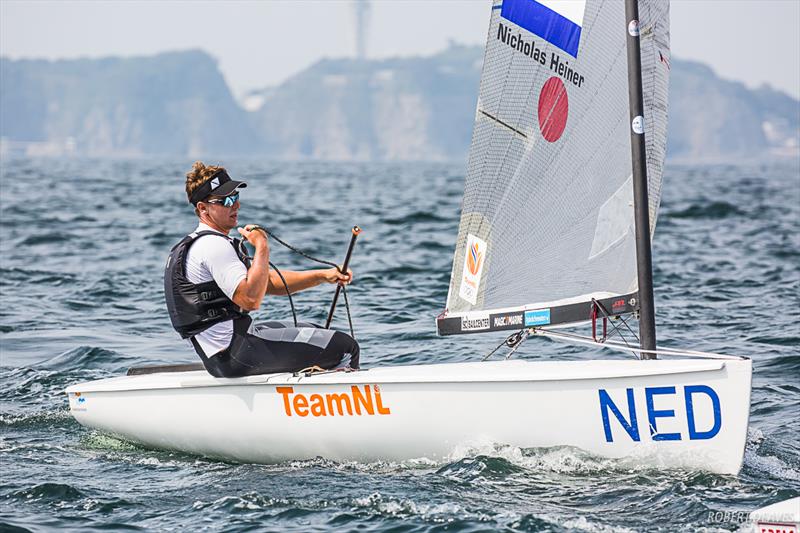 Nicholas Heiner  - Ready Steady Tokyo, day 5 photo copyright Robert Deaves taken at  and featuring the Finn class