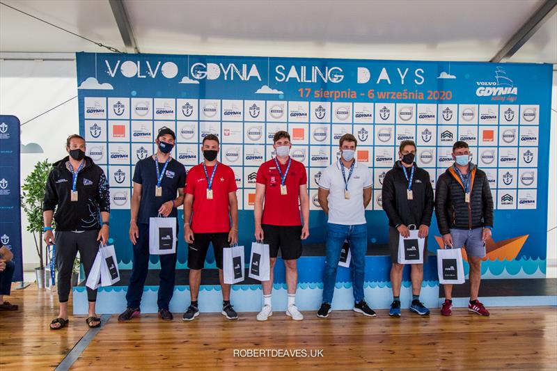 Race winners in the Finn Europeans in Gdynia, Poland - photo © Robert Deaves