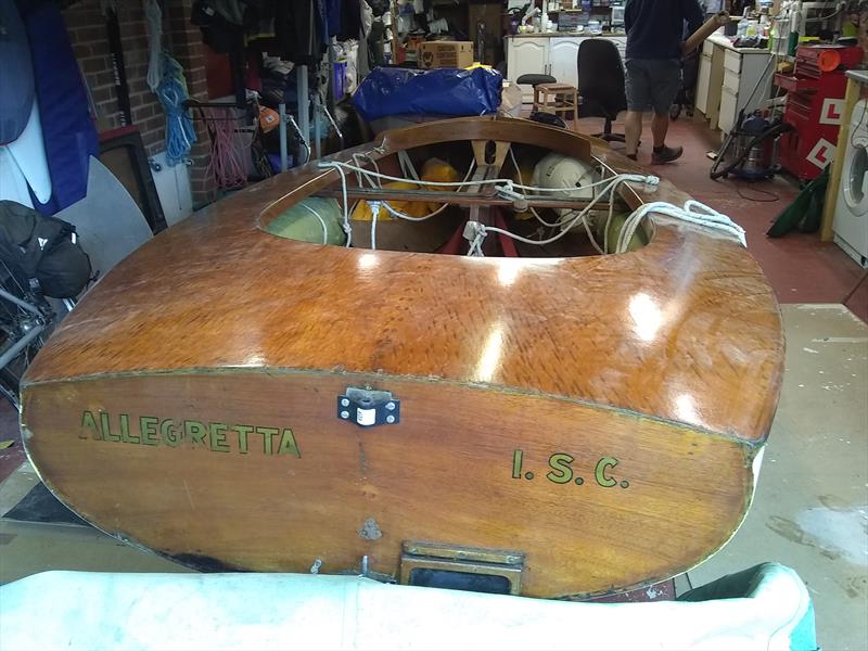 Classic Finns discovered: K17 Allegretta photo copyright British Finn Association taken at  and featuring the Finn class