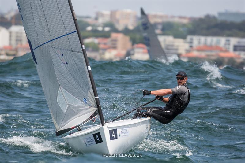 2021 Finn Gold Cup day 4: Josh Junior, NZL - photo © Robert Deaves