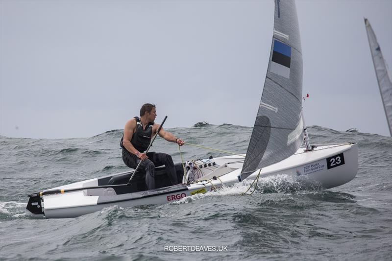 2021 Finn Gold Cup day 4: Taavi Valter Taveter, EST - photo © Robert Deaves