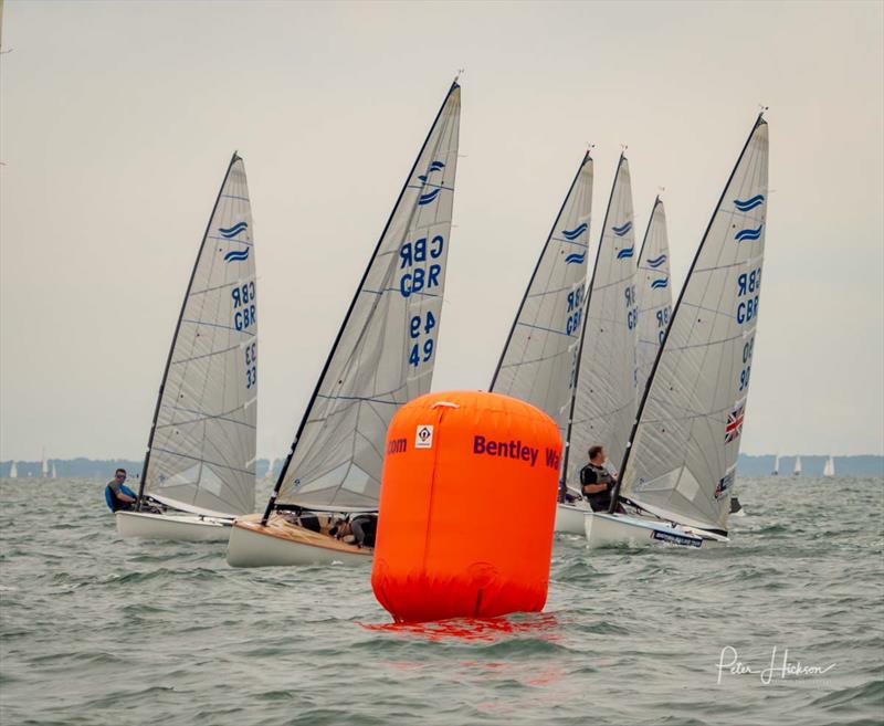 UK Finn Masters and Open at Mengeham Rythe - photo © Peter Hickson