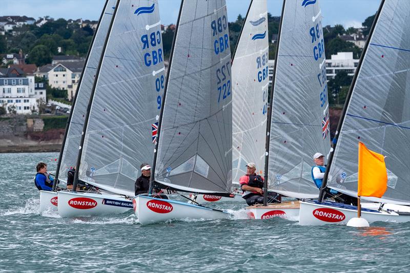 British Finn Nationals Torbay at day 1 photo copyright Tania Hutchings / www.50northphotography.co.uk taken at Royal Torbay Yacht Club and featuring the Finn class