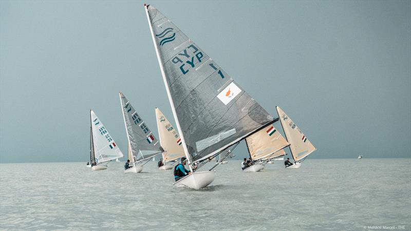 U23 Finn Worlds at Lake Balaton, Hungary day 1 photo copyright Marcell Mohácsi taken at Tihanyi Hajós Egylet and featuring the Finn class