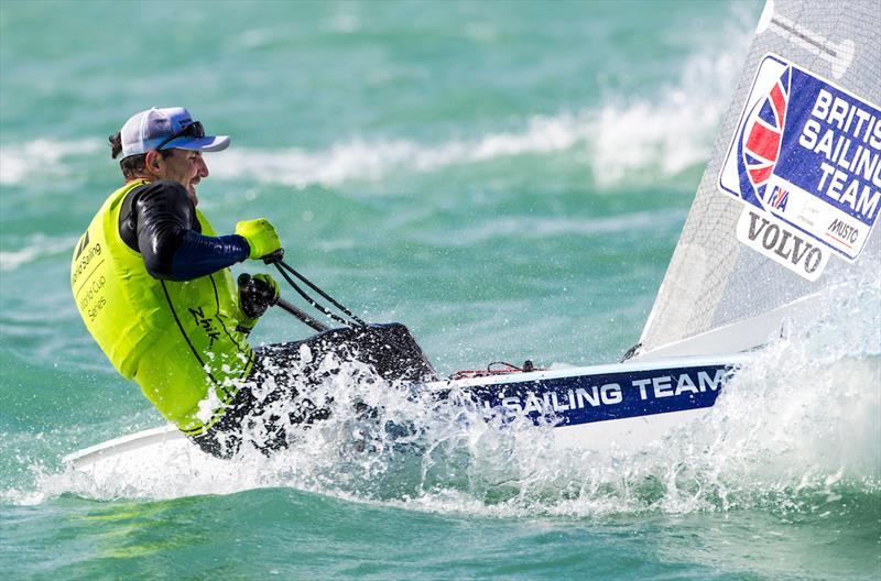 Giles Scott (GBR) - Finn - Miami 2018 World Cup Series - photo © Richard Langdon / Sailing Energy