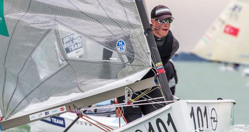 Jock Calvert is among the new breed of Australian Finn sailors photo copyright Robert Deaves taken at  and featuring the Finn class