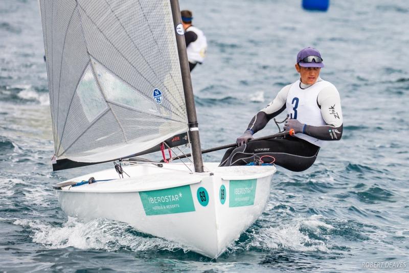 Andy Maloney – Trofeo Princesa Sofía Iberostar photo copyright Robert Deaves taken at  and featuring the Finn class