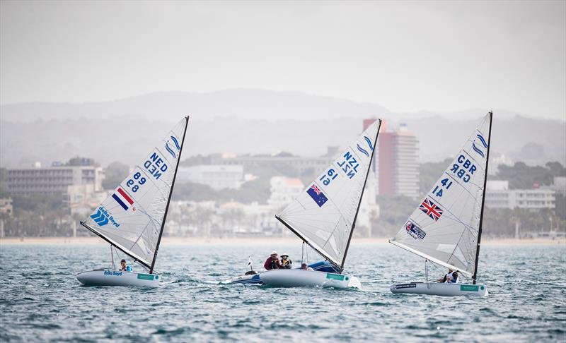 Andy Maloney (NZL) Finn - Medal Race - 49th Trofeo Princesa Sofia Iberostar, April 7, 2018 - photo © Tomas Moya / Sailing Energy / Trofeo Princesa Sofia Iberostar