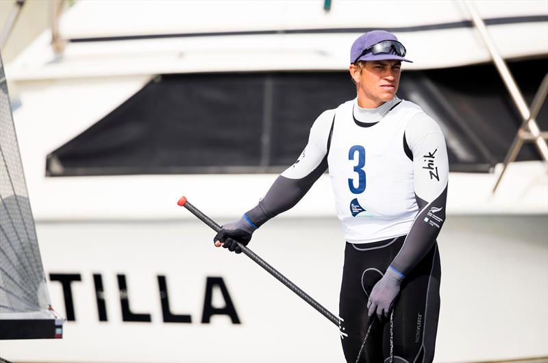 Andy Maloney (NZL) Finn - Medal Race - 49th Trofeo Princesa Sofia Iberostar, April 7, 2018 photo copyright Tomas Moya / Sailing Energy / Trofeo Princesa Sofia Iberostar taken at  and featuring the Finn class