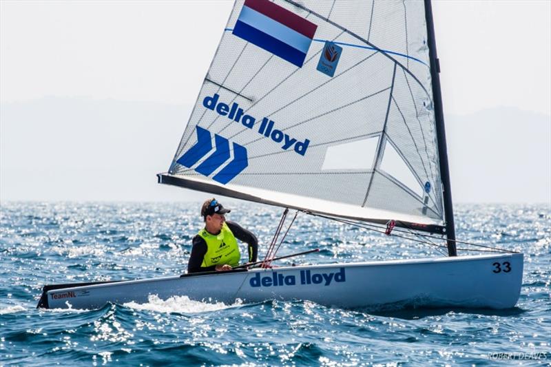 Nicholas Heiner – World Cup Series Hyères photo copyright Robert Deaves taken at  and featuring the Finn class