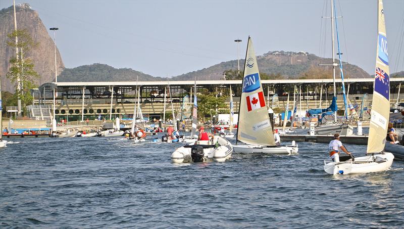 With the possibility of just five classes operating out of the Olympic marina it is doubtful whether Sailing would remain viable as an Olympic Sport photo copyright Richard Gladwell taken at  and featuring the Finn class