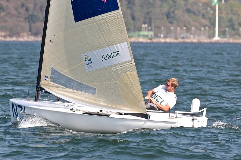 Sailors like Josh Junior will probably move back to full time to America's Cup campaigning when the FInn goes from Olympics photo copyright Richard Gladwell taken at  and featuring the Finn class