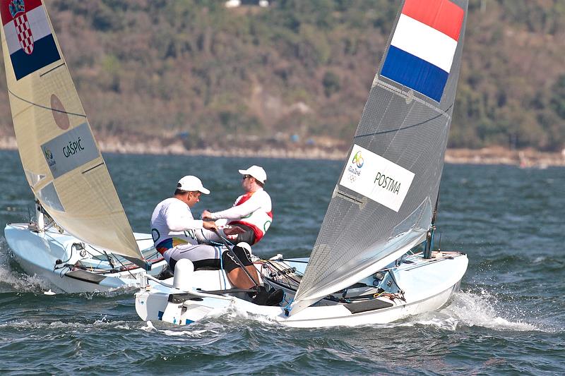 Rio 2016 Olympic Regatta photo copyright Richard Gladwell taken at  and featuring the Finn class