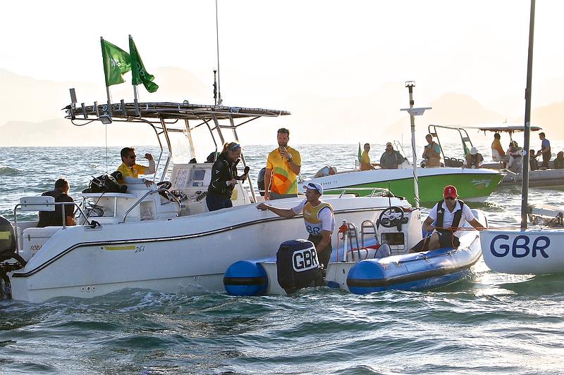 Rio 2016 Olympic Regatta photo copyright Richard Gladwell taken at  and featuring the Finn class