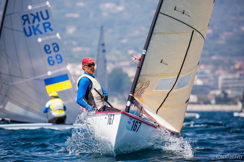 2018 Finn Masters Worlds - Day 3, El Balis, Spain - photo © Robert Deaves / Finn Class