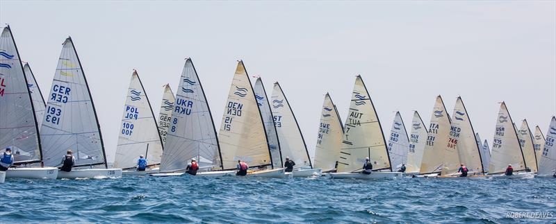 2018 Finn Masters Worlds - Day 3, El Balis, Spain - photo © Robert Deaves / Finn Class