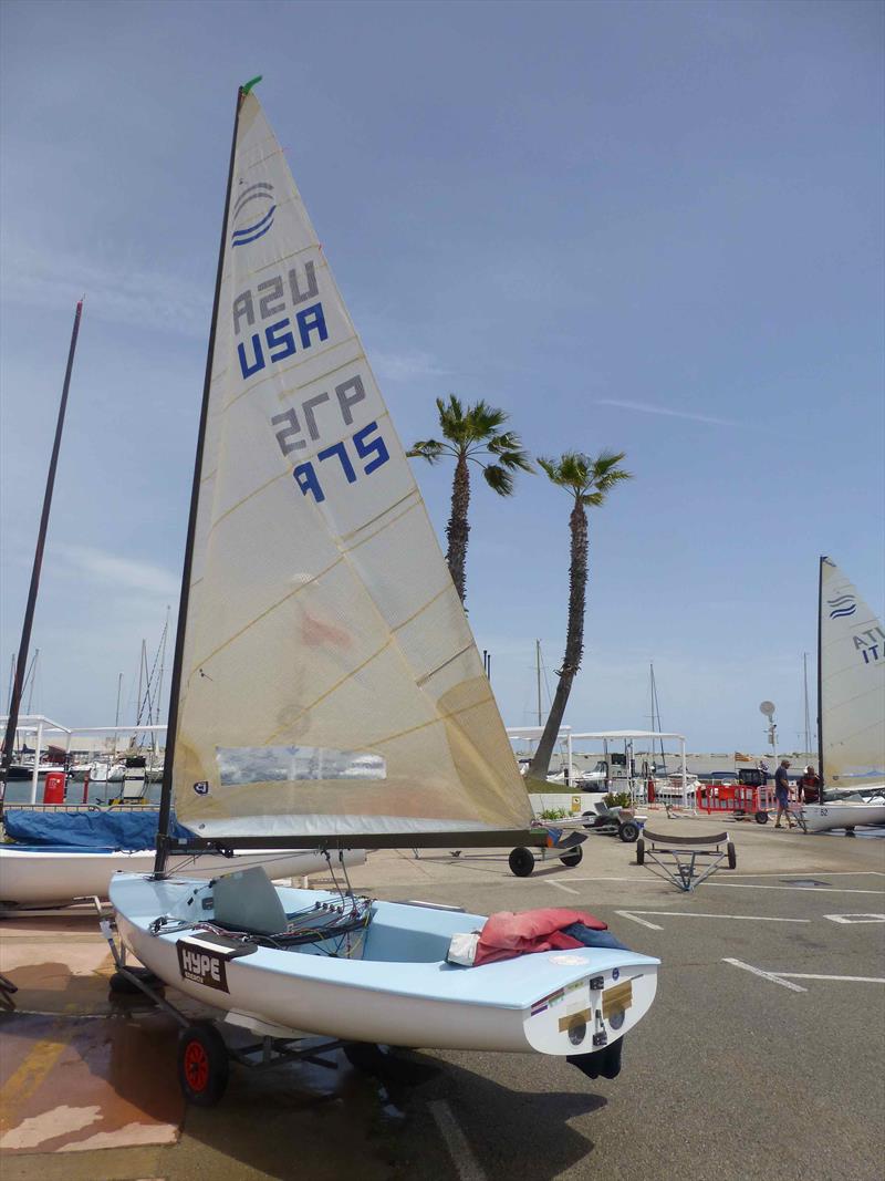Final Pull out in Legends Park - Final Day - Finn Masters Worlds - El Balis, May 2018 photo copyright Gus Miller taken at Club Nautico El Balis and featuring the Finn class