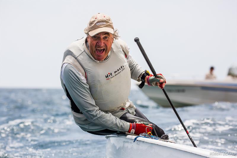 Finn Masters Worlds - El Balis, Spain - May 2018 photo copyright Robert Deaves / Finn Class taken at Club Nautico El Balis and featuring the Finn class