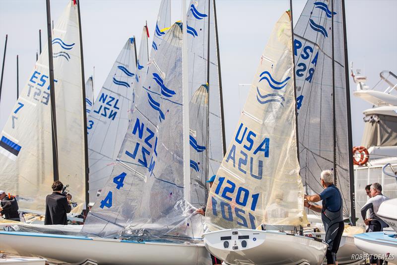 Finn Masters Worlds - El Balis, Spain - May 2018 - photo © Robert Deaves / Finn Class