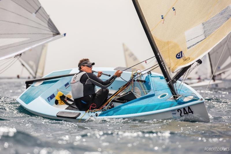 Pedro Lodovici - Finn World Masters photo copyright Robert Deaves taken at Club Nautico El Balis and featuring the Finn class