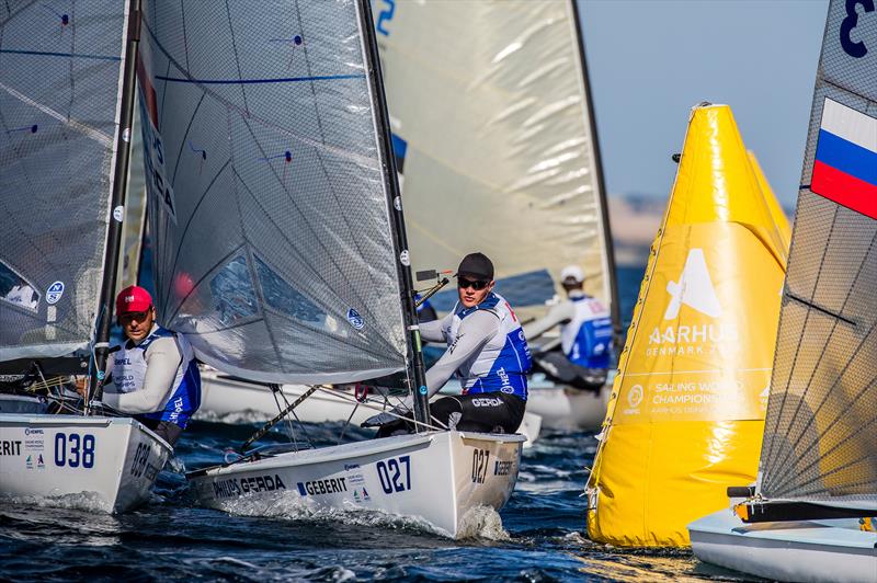 Hempel Sailing World Championships Aarhus 2018 day 1 - photo © Sailing Energy / World Sailing