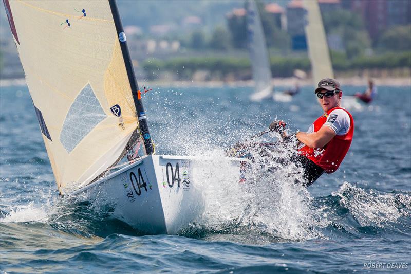 Nils Theuninck (SUI) on day 4 of the Finn Silver Cup in Koper - photo © Robert Deaves