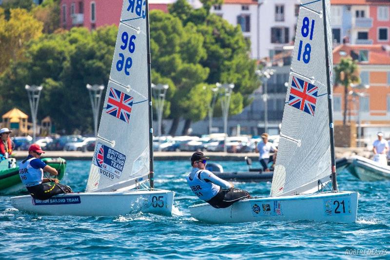 Action at Silver Cup photo copyright Robert Deaves taken at  and featuring the Finn class