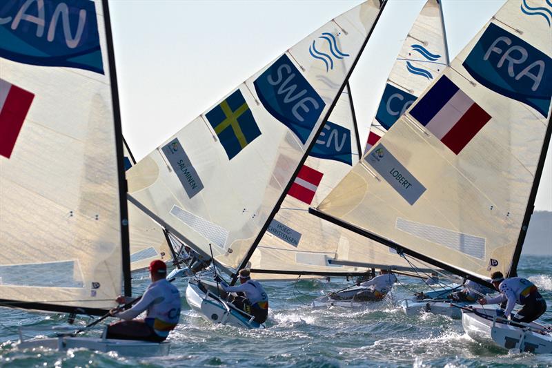 The Finn will sail off into the Olympic sunset after Tokyo 2020 photo copyright Richard Gladwell taken at  and featuring the Finn class