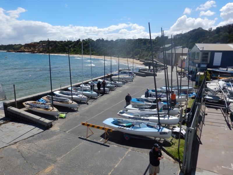 Half Moon Bay photo copyright Black Rock Yacht Club taken at  and featuring the Finn class