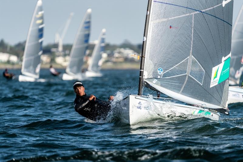 Jake Lilley (QLD) - 2018 Sail Melbourne International, Day 3 - photo © Beau Outteridge