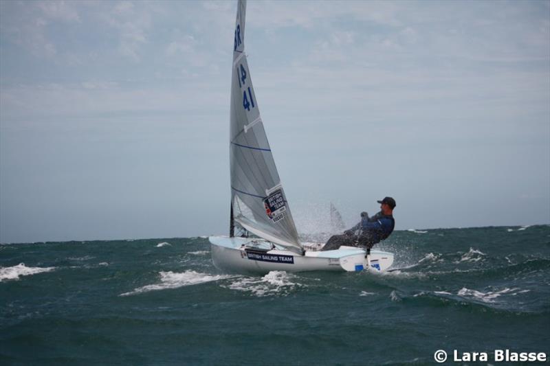 Giles Scott - Day 5, Ronstan Australian Finn Championship 2019 photo copyright Lara Blasse taken at  and featuring the Finn class