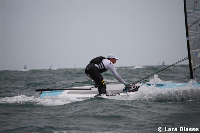 Pieter-Jan Postma - Day 5, Ronstan Australian Finn Championship 2019 photo copyright Lara Blasse taken at  and featuring the Finn class