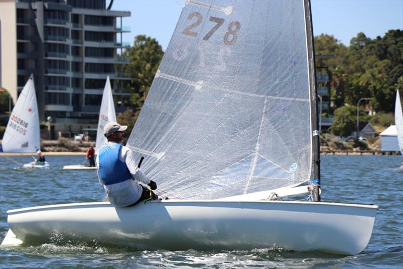 Dinghy action at Royal Perth Yacht Club photo copyright Royal Perth Yacht Club taken at Royal Perth Yacht Club and featuring the Finn class