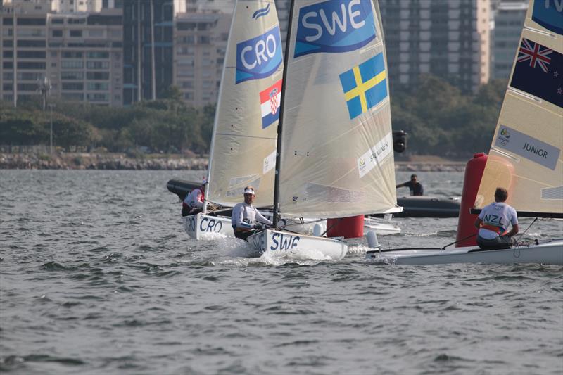Max Salminen (SWE) sailed in the Star at the 2012 Olympics before that class was dropped. He sailed in the Finn at the 2016 Olympics, and was World Champion in 2017. The Finn will now be dropped for the 2024 Olympics - photo © Richard Gladwell