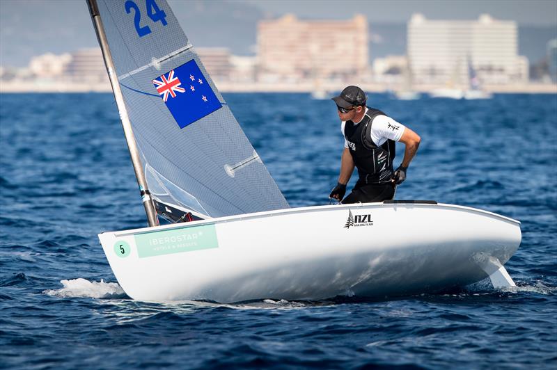 Josh Junior - NZL Sailing Team - Trofeo Princesa Sofia Iberostar - Day 2 - April 2, 2019 photo copyright Sailing Energy taken at Real Club Náutico de Palma and featuring the Finn class