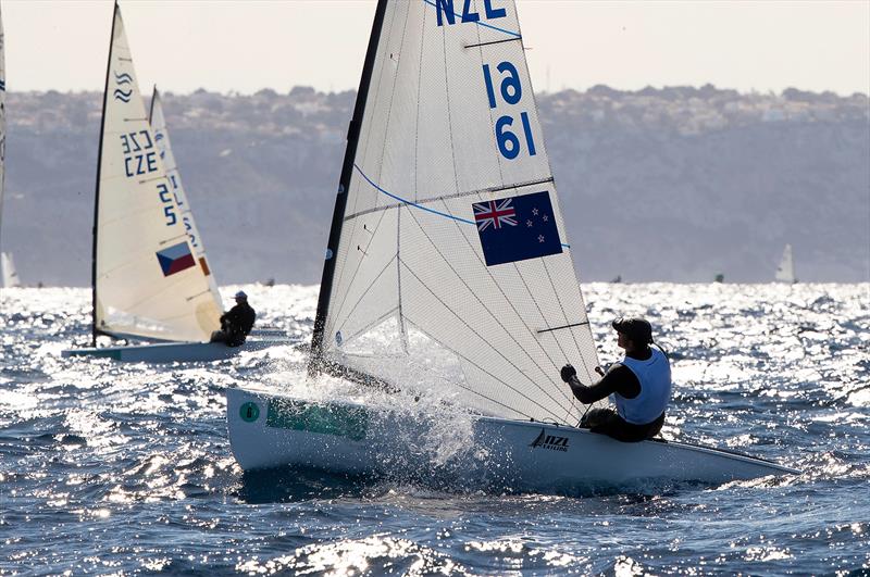 Andy Maloney - Finn - NZL Sailing Team - Trofeo Princesa Sofia Iberostar - Day 4 - April 4, 2019 photo copyright Sailing Energy taken at Real Club Náutico de Palma and featuring the Finn class