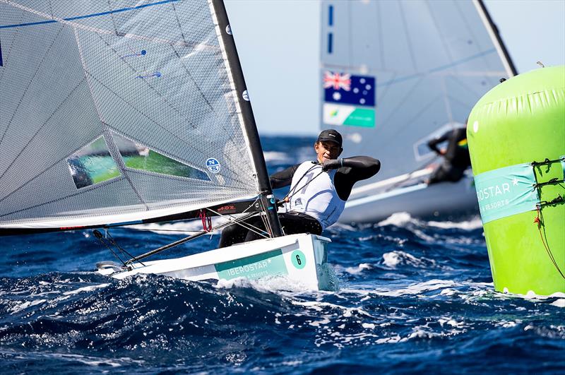 Andy Maloney - Finn - NZL Sailing Team - Trofeo Princesa Sofia Iberostar - Day 4 - April 4, 2019 photo copyright Sailing Energy taken at Real Club Náutico de Palma and featuring the Finn class