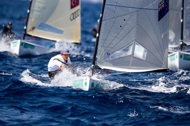 Andy Maloney - Finn - NZL Sailing Team - Trofeo Princesa Sofia Iberostar - Day 5 - April 5, 2019 photo copyright Sailing Energy taken at Real Club Náutico de Palma and featuring the Finn class