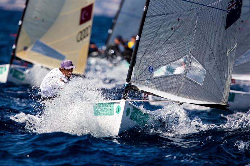 Andy Maloney - Finn - NZL Sailing Team - Trofeo Princesa Sofia Iberostar - Day 5 - April 5, 2019 photo copyright Sailing Energy taken at Real Club Náutico de Palma and featuring the Finn class