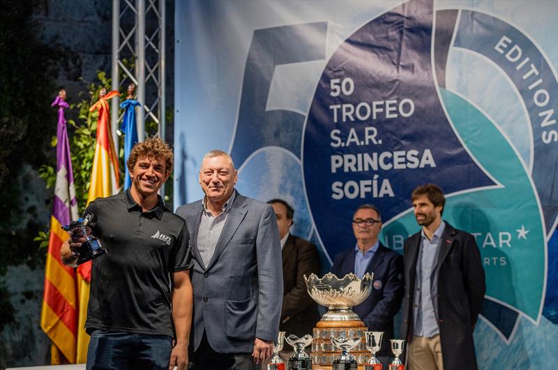 Andy Maloney (left) - Finn - NZL Sailing Team - Trofeo Princesa Sofia Iberostar - Day 6- April 6, 2019 photo copyright Sailing Energy taken at Real Club Náutico de Palma and featuring the Finn class