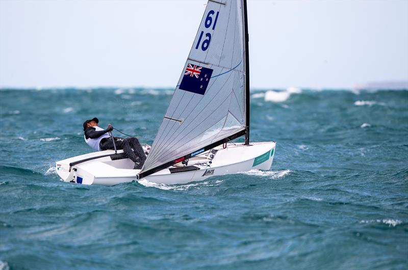 Andy Maloney - Finn - NZL Sailing Team - Trofeo Princesa Sofia Iberostar - Day 6- April 6, 2019 photo copyright Sailing Energy taken at Real Club Náutico de Palma and featuring the Finn class