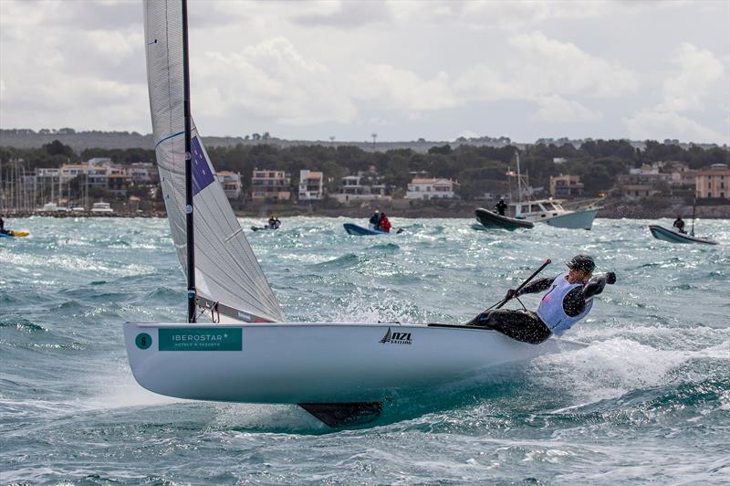 Andy Maloney - Finn - NZL Sailing Team - Trofeo Princesa Sofia Iberostar - Day 6- April 6, 2019 photo copyright Sailing Energy taken at Real Club Náutico de Palma and featuring the Finn class