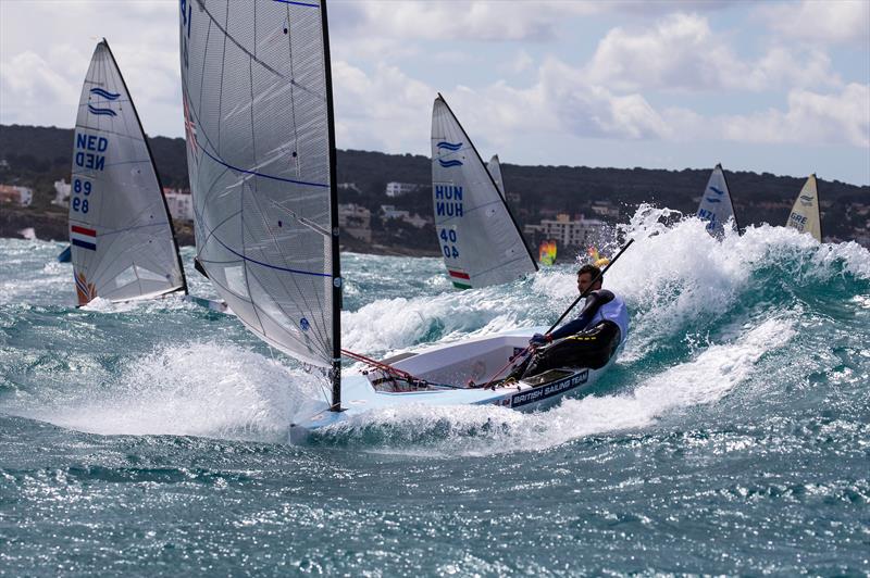 Giles Scott - Finn - GBR - Medal Race - Trofeo Princesa Sofia Iberostar - Day 6- April 6, 2019 photo copyright Sailing Energy taken at Real Club Náutico de Palma and featuring the Finn class