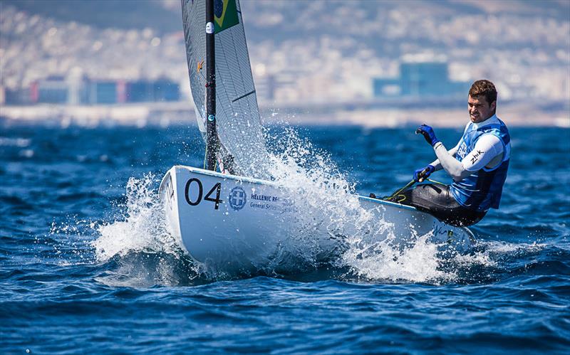 Jorge Zarif - 2019 Finn Open European Championship photo copyright Robert Deaves taken at  and featuring the Finn class