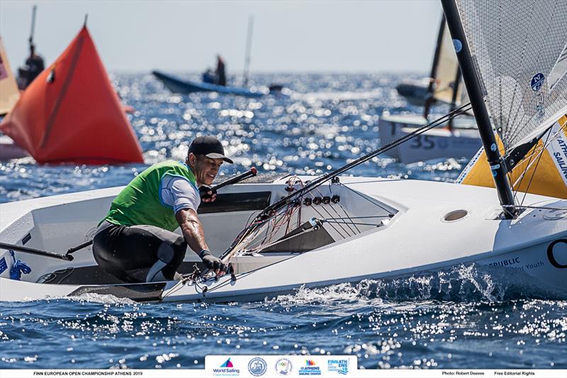 Andy Maloney - 2019 Finn Open European Championship - photo © Robert Deaves / Finn Class