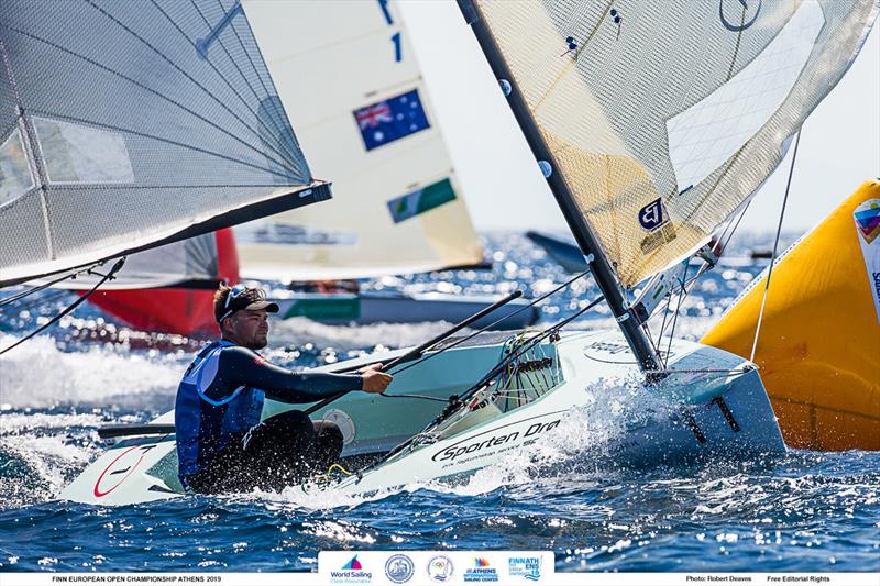 Anders Pedersen - 2019 Finn Open European Championship - photo © Robert Deaves / Finn Class