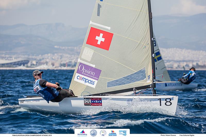 Nils Theuninck - 2019 Finn Open European Championship - photo © Robert Deaves / Finn Class