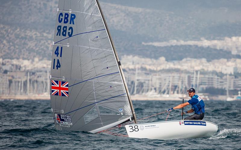  Giles Scott, European Finn Championships, May 2019 - Athens International Sailing Centre - photo © Robert Deaves / Finn Class