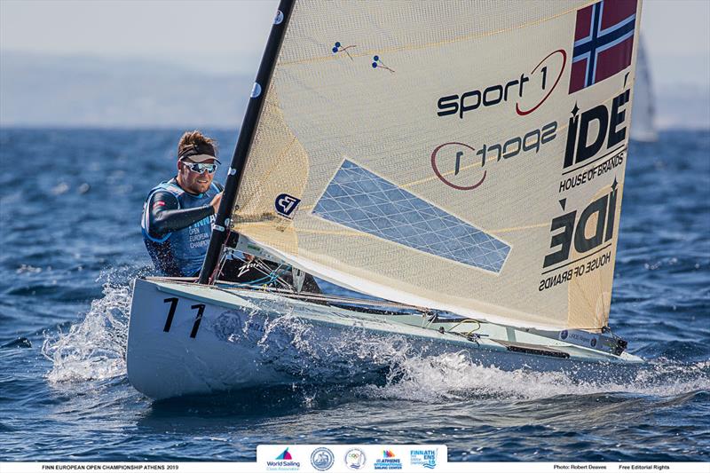 Anders Pedersen - 2019 Finn Open European Championship - photo © Robert Deaves / Finn Class