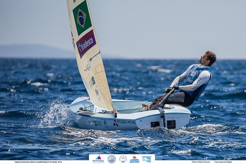 Jorge Zarif - 2019 Finn Open European Championship - photo © Robert Deaves / Finn Class